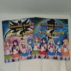2018 Sailor Moon Coloring Book Set